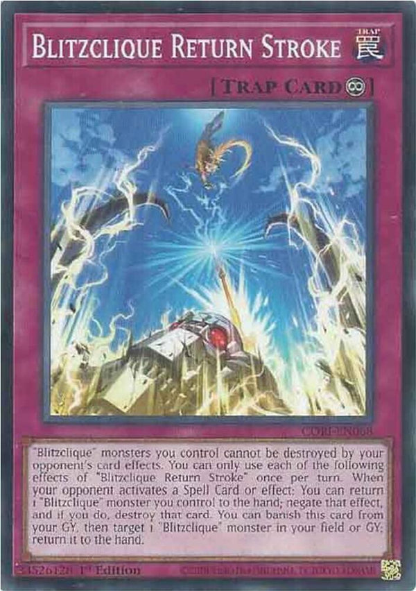 Blitzclique Return Stroke - CORI-EN068 - Common - 1st Edition