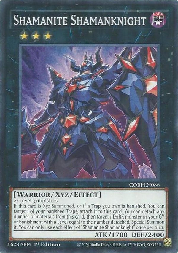 Shamanite Shamanknight - CORI-EN086 - Common - 1st Edition