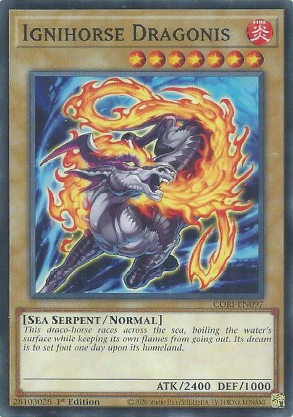 Ignihorse Dragonis - CORI-EN097 - Common - 1st Edition