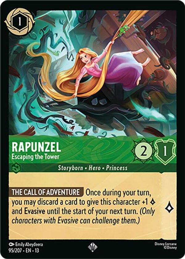 Rapunzel (Escaping the Tower) - 95/207 - Super Rare