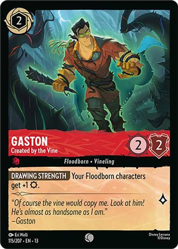 Gaston (Created by the Vine) - 115/207 - Common