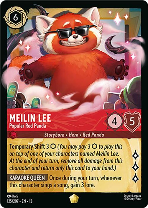 Meilin Lee (Popular Red Panda) - 125/207 - Legendary