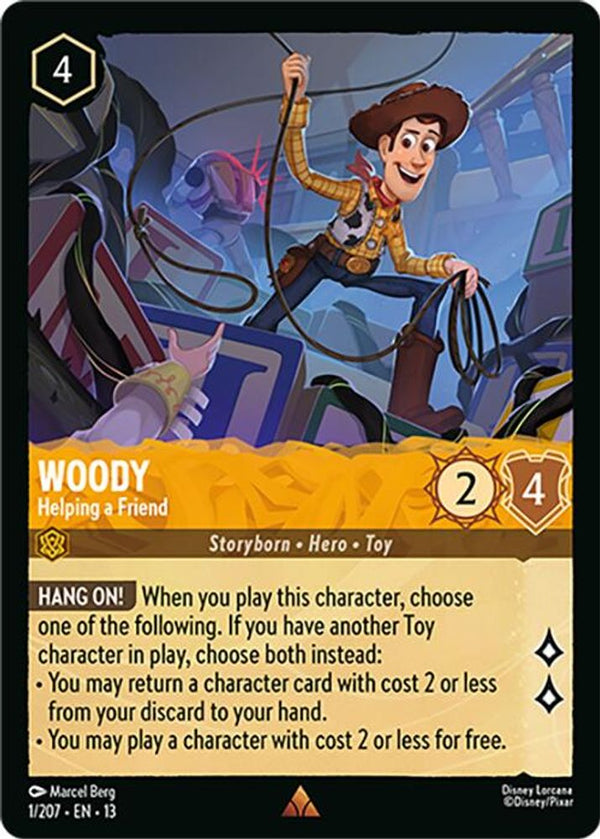 Woody (Helping a Friend) - 1/207 - Rare