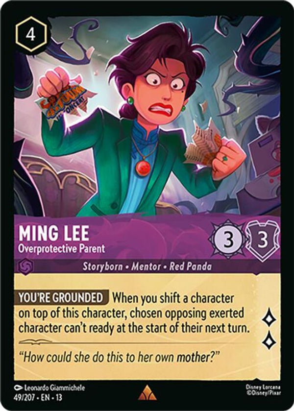 Ming Lee (Overprotective Parent) - 49/207 - Rare