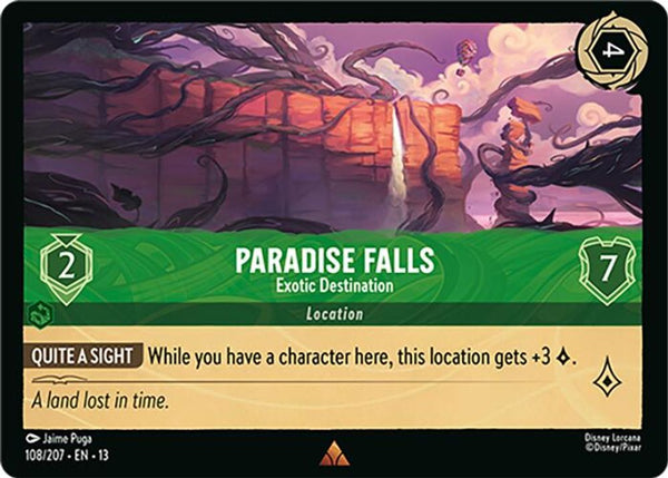 Paradise Falls - 108/207 - Rare