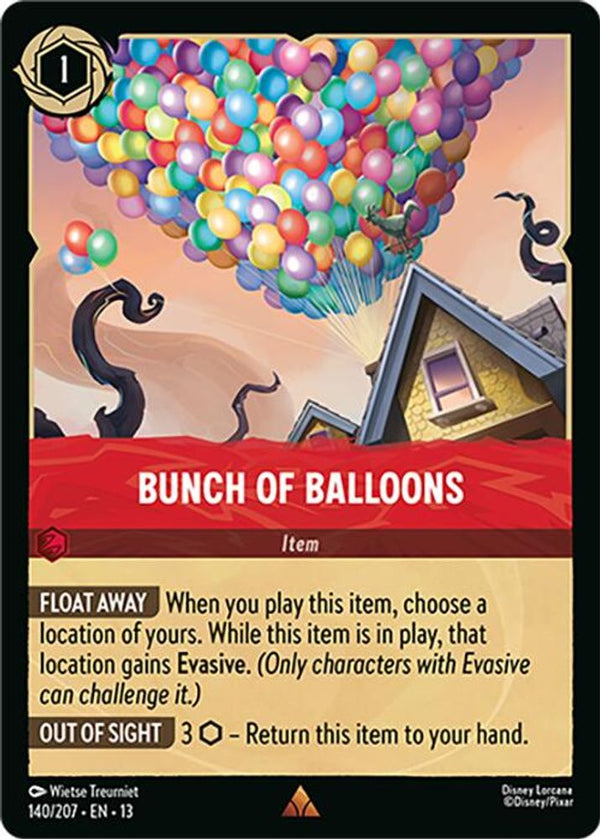 Bunch of Balloons - 140/207 - Rare
