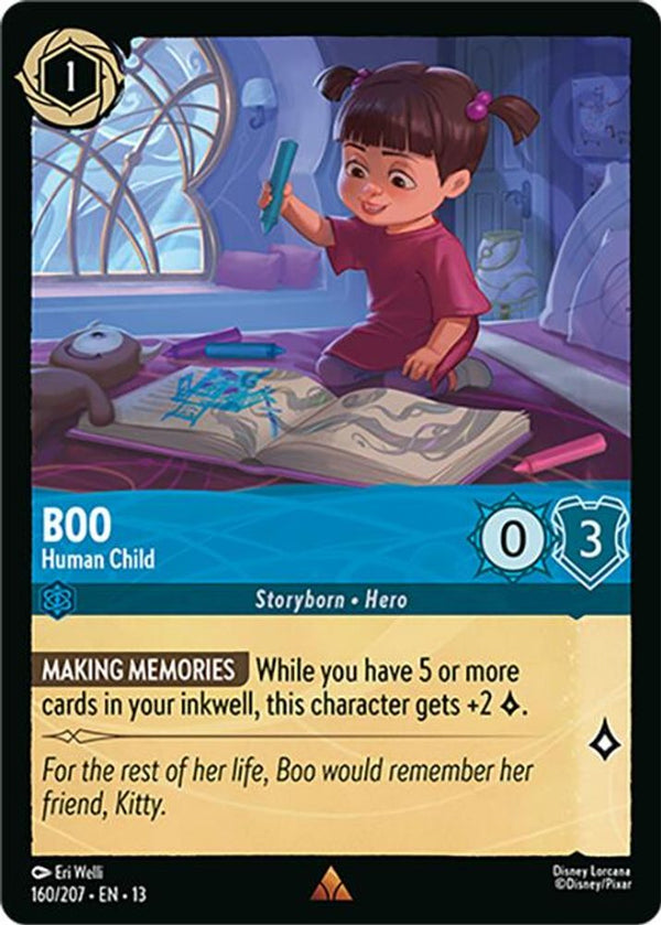 Boo (Human Child) - 160/207 - Rare
