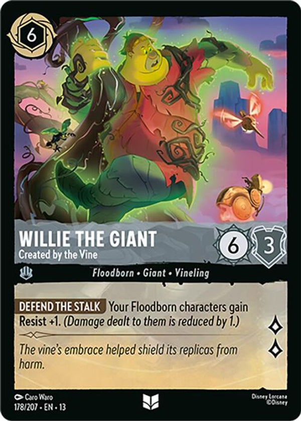 Willie the Giant (Created by the Vine) - 178/207 - Uncommon