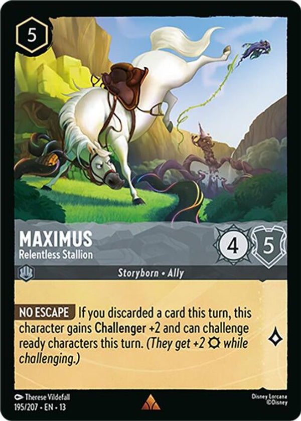 Maximus (Relentless Stallion) - 195/207 - Rare