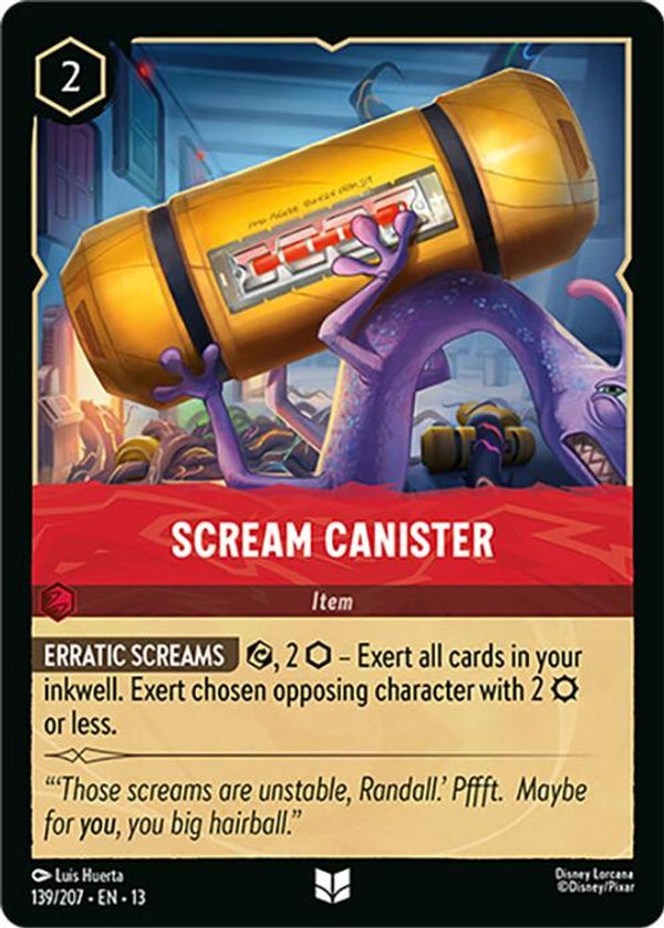 Scream Canister - 139/207 - Uncommon