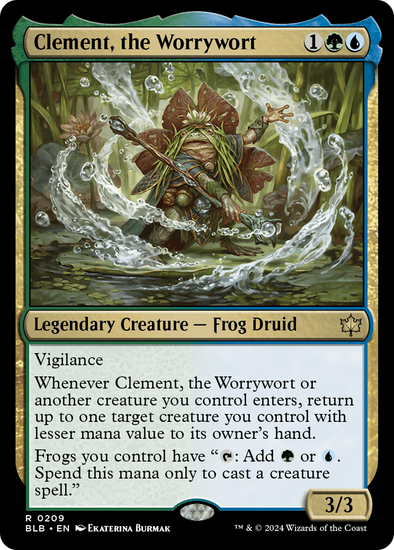 Clement, the Worrywort (BLB)