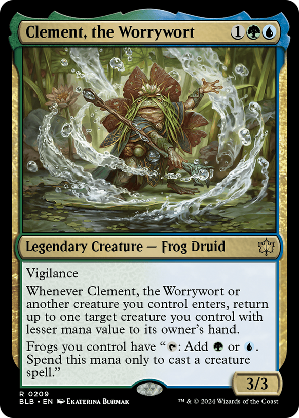 Clement, the Worrywort (BLB)