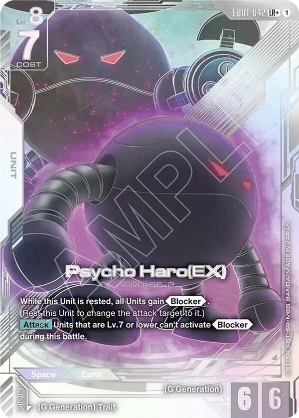 Psycho Haro (EX) (LR+) (Alternate Art) - EB01-042 - Legend Rare+