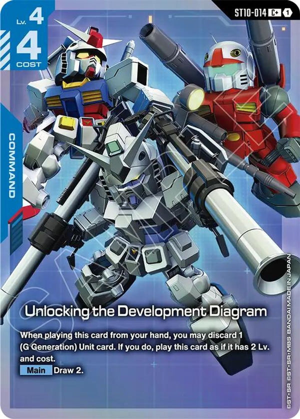 Unlocking the Development Diagram (C+) (Alternate Art) - ST10-014 - Common+