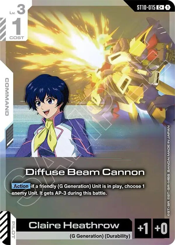 Diffuse Beam Cannon (C+) (Alternate Art) - ST10-015 - Common+
