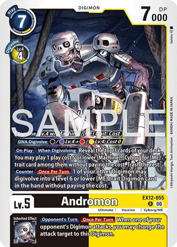 Andromon - EX12-055 - Rare