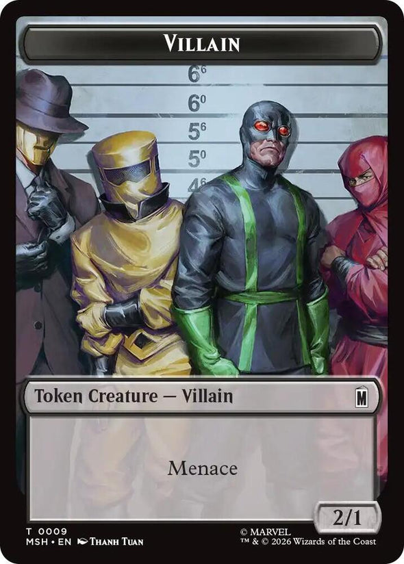 Shapeshifter (002) // Villain (009) Token (TMSC)