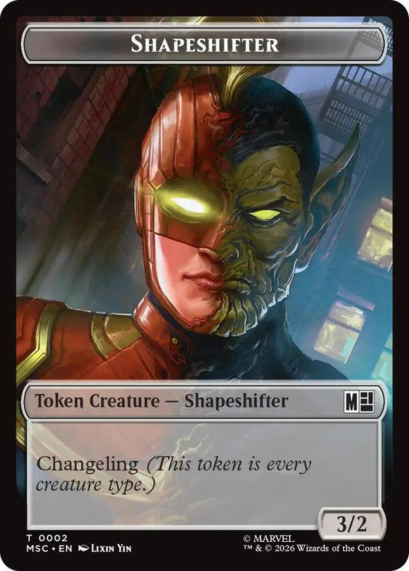 Shapeshifter (002) // Villain (009) Token (TMSC)