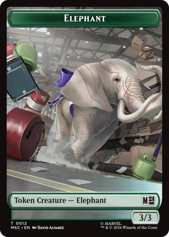 Rhino (013) // Elephant (012) Token (TMSC)