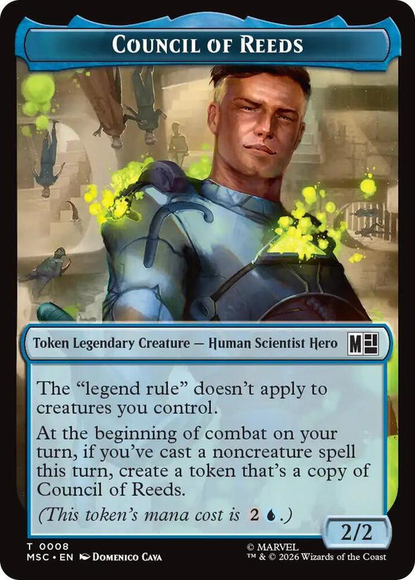 Council of Reeds (008) // Merfolk (006) Token (TMSC)