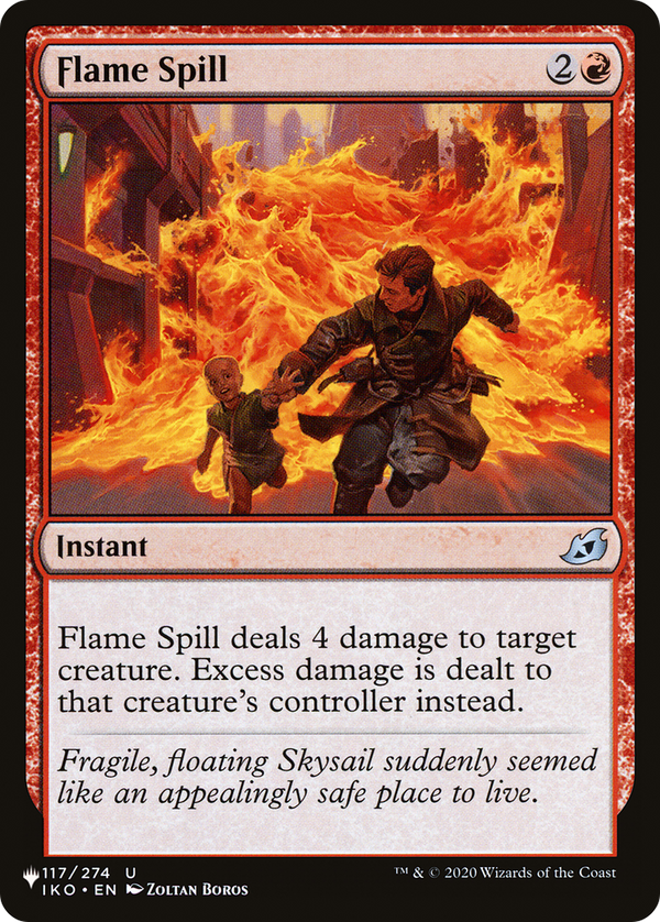 Flame Spill - IKO Reprint (PLST)