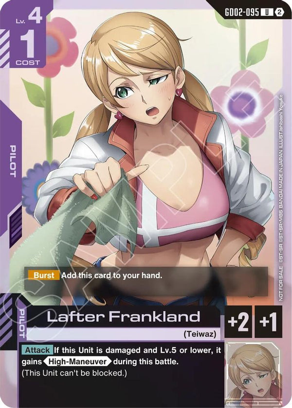 Lafter Frankland (Store Tournament Participation Pack 05) - GD02-095 - Uncommon