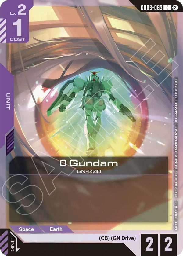 0 Gundam (Store Tournament Participation Pack 05) - GD03-063 - Common