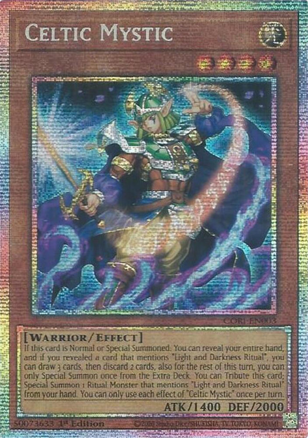 Celtic Mystic - CORI-EN003 - Starlight Rare - 1st Edition