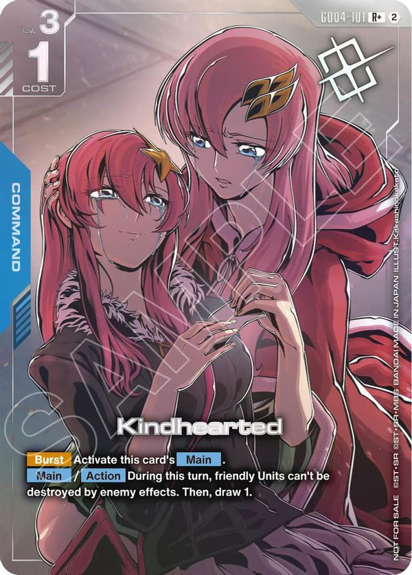 Kindhearted (Store Tournament Winner Pack 05) - GD04-101 - Rare+
