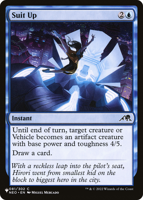 Suit Up - NEO Reprint (PLST)