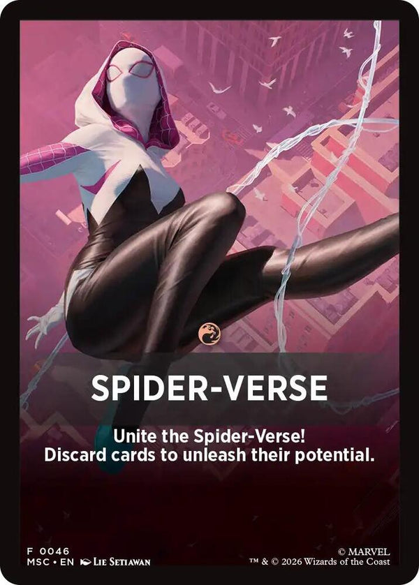 Spider-Verse Theme Card Token (JMSC)