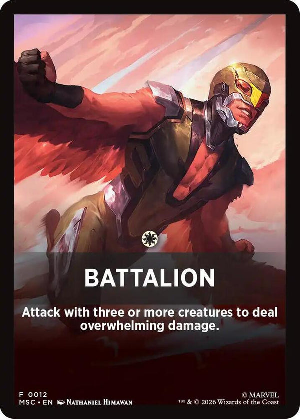 Battalion Theme Card Token (JMSC)