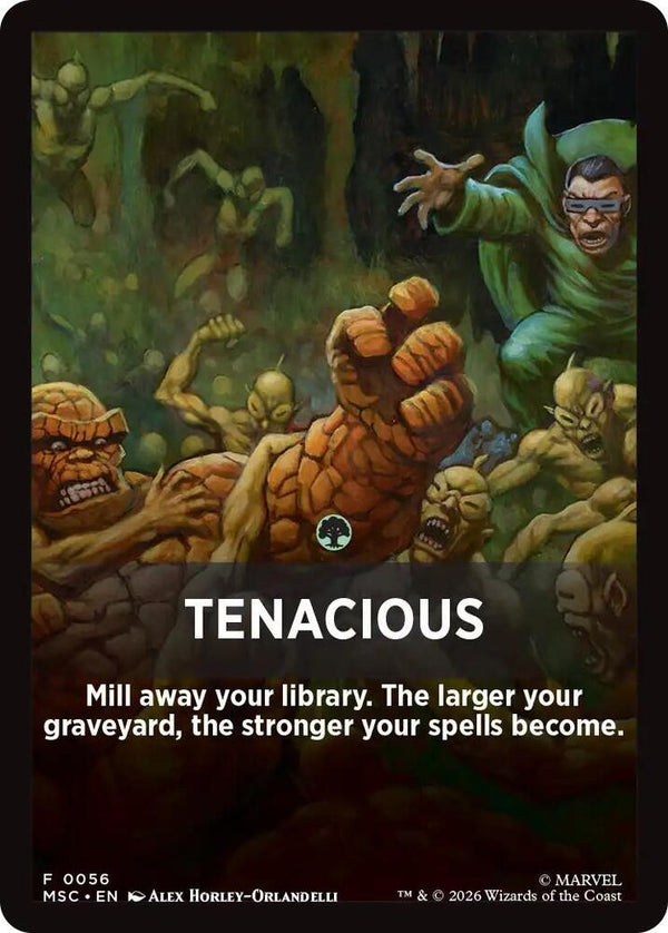 Tenacious Theme Card Token (JMSC)