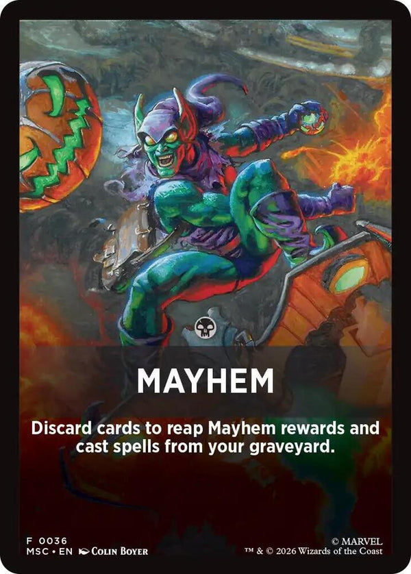 Mayhem Theme Card Token (JMSC)