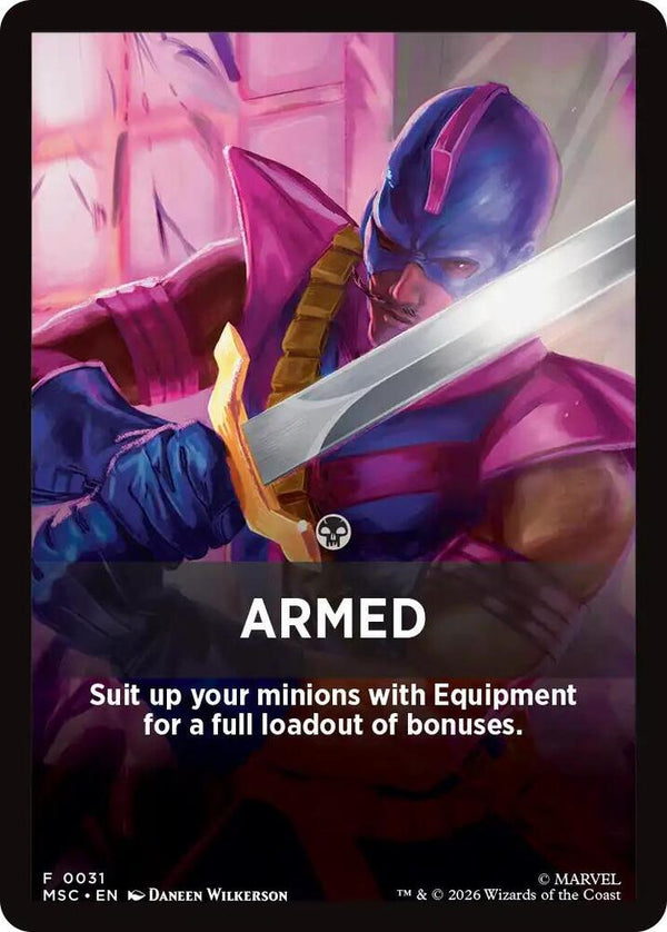 Armed Theme Card Token (JMSC)