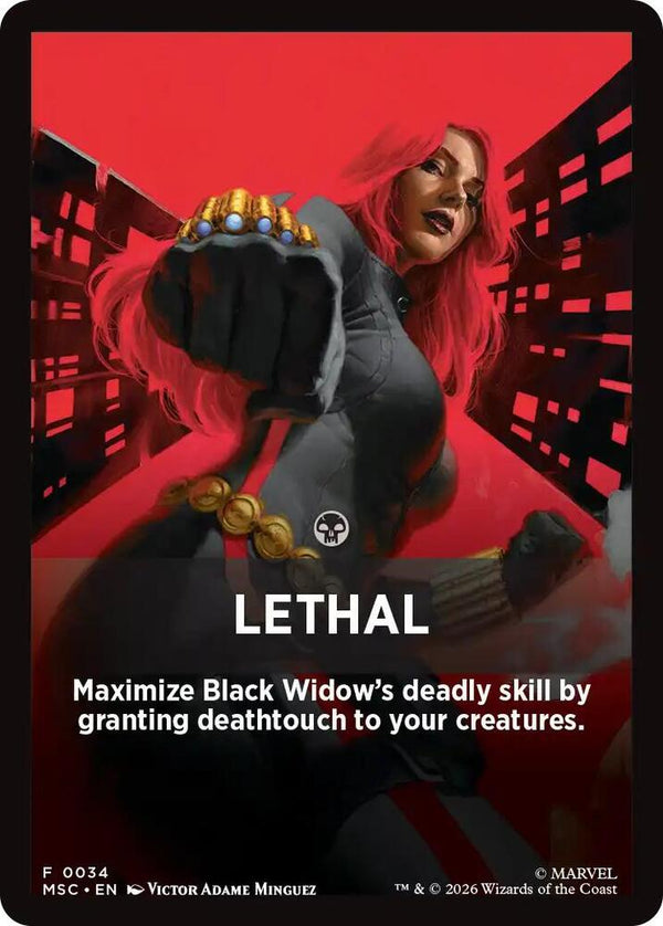 Lethal Theme Card Token (JMSC)