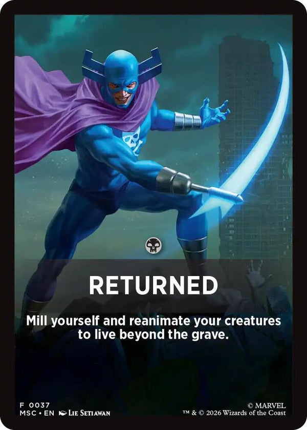 Returned Theme Card Token (JMSC)