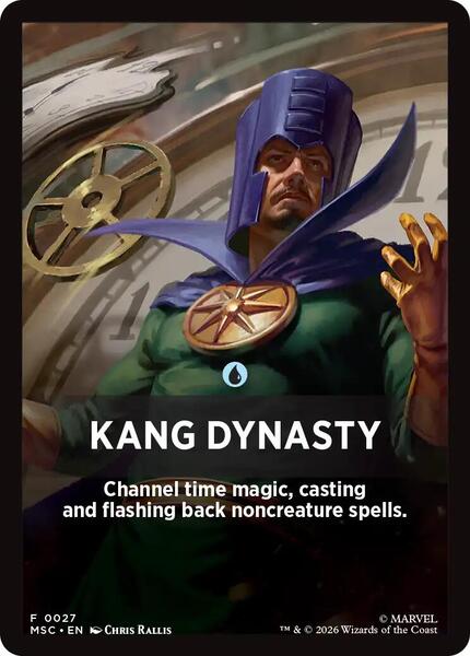 Kang Dynasty Theme Card Token (JMSC)