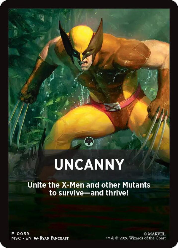 Uncanny Theme Card Token (JMSC)