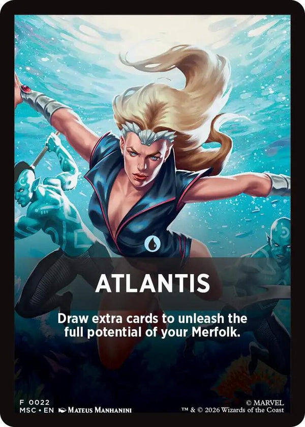 Atlantis Theme Card Token (JMSC)