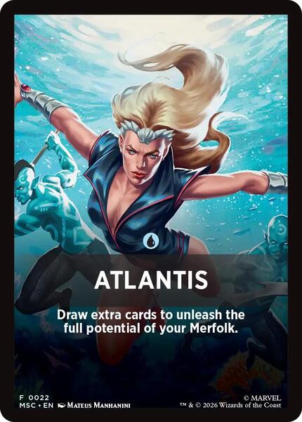 Atlantis Theme Card Token (JMSC)