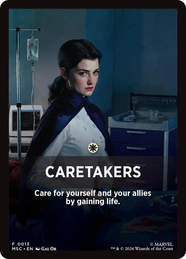 Caretakers Theme Card Token (JMSC)