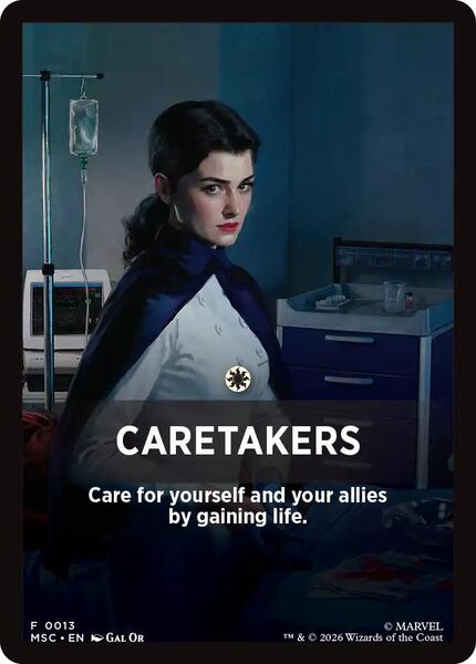 Caretakers Theme Card Token (JMSC)