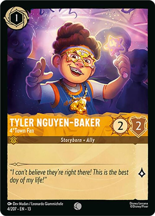 Tyler Nguyen-Baker (4*Town Fan) - 4/207 - Common