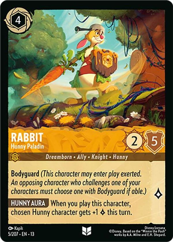 Rabbit (Hunny Paladin) - 5/207 - Uncommon