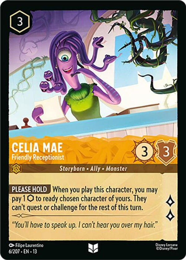 Celia Mae (Friendly Receptionist) - 6/207 - Uncommon