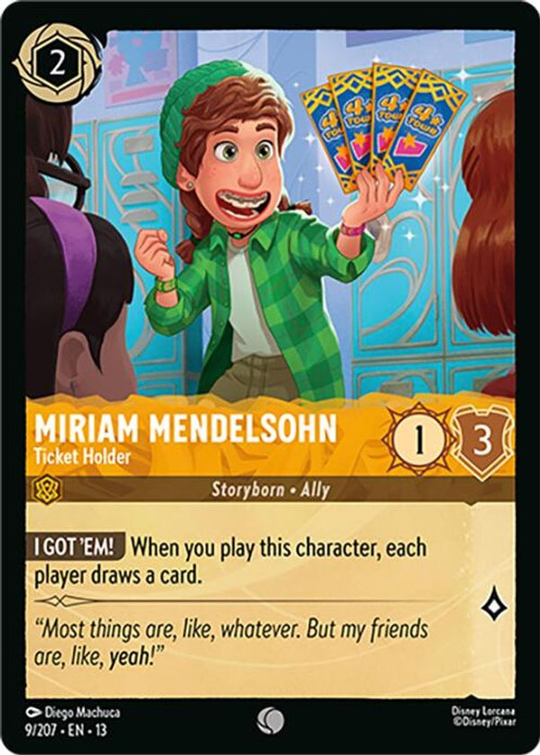 Miriam Mendelsohn (Ticket Holder) - 9/207 - Common