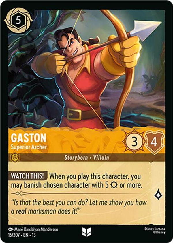 Gaston (Superior Archer) - 15/207 - Uncommon