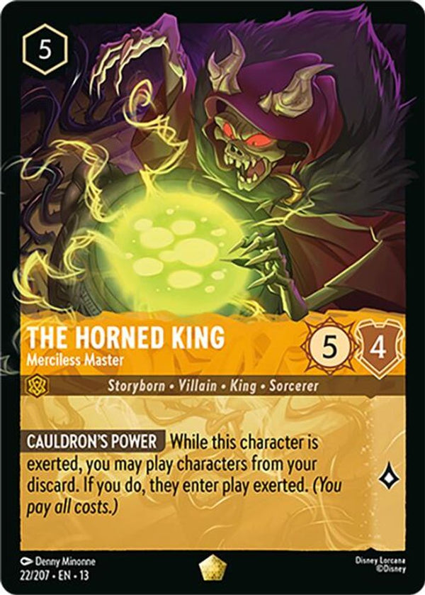 The Horned King (Merciless Master) - 22/207 - Legendary
