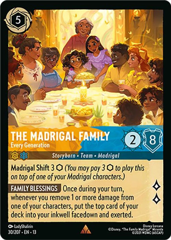The Madrigal Family (Every Generation) - 30/207 - Rare